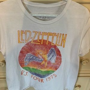 led zeppelin band tee size medium